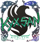 Sticker | kyxsan (Holo) | Austin 2025 image