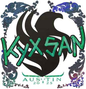 Sticker | kyxsan (holo) | Austin 2025