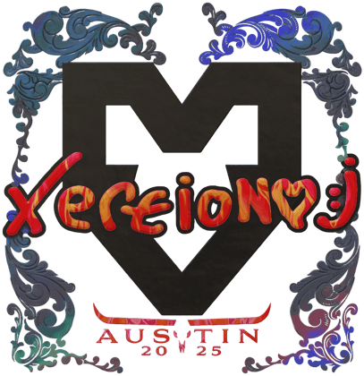Sticker | xertioN (Olografico) | Austin 2025