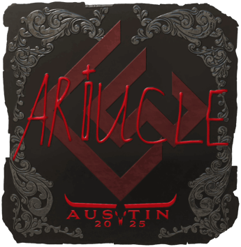 Sticker | Ariucle (ฟอยล์) | Austin 2025