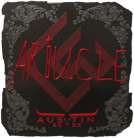 Sticker | Ariucle (Foil) | Austin 2025 Sticker | Ariucle (Foil) | Austin 2025 image