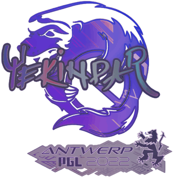 Sticker | YEKINDAR (Holo) | Antwerp 2022