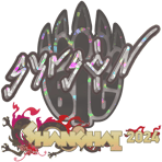 Sticker | syrsoN (Glitter) | Shanghai 2024