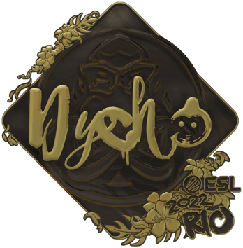 Sticker | Dycha (Gold) | Rio 2022