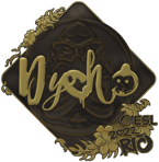 Sticker | Dycha (Gold) | Rio 2022