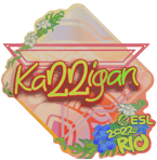 Sticker | karrigan (Holo) | Rio 2022