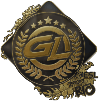 Sticker | GamerLegion (Altın) | Rio 2022