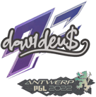 Sticker | dav1d | Antwerp 2022 image