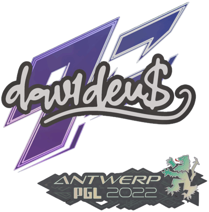 Sticker | dav1d | Antwerpia 2022
