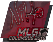 Sticker | NiKo (Foil) | MLG Columbus 2016
