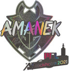 Sticker | AMANEK (Holo) | Stockholm 2021