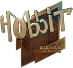 Sticker | Hobbit (Gold) | Boston 2018 Sticker | Hobbit (Gold) | Boston 2018 image