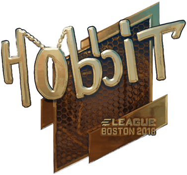 Sticker | Hobbit(金色)| 2018年波士顿锦标赛