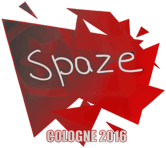 Sticker | spaze | Cologne 2016