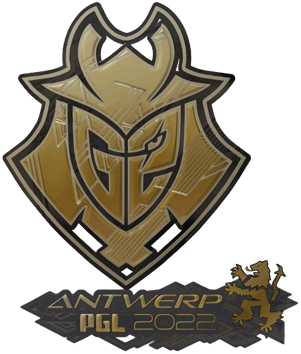 Sticker | G2 Esports (kulta) | Antwerpen 2022