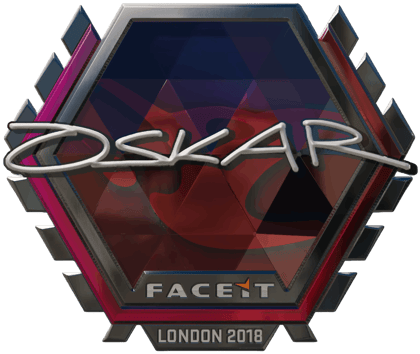 Sticker | oskar (Foil) | London 2018