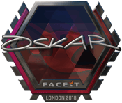 Sticker | oskar (Foil) | London 2018
