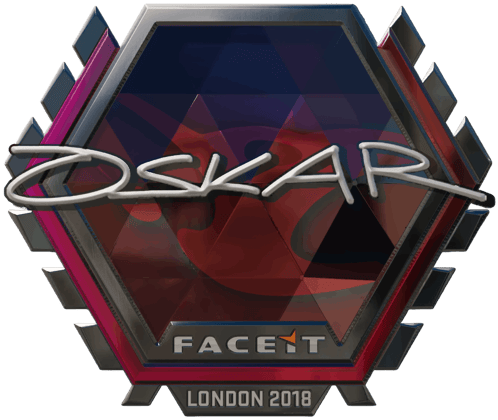 Sticker | oskar (Glanz) | London 2018
