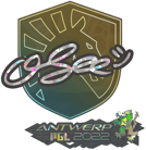 Sticker | oSee (Glitter) | Antwerp 2022 image