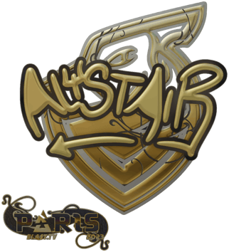 Sticker | aliStair (Gold) | Paris 2023