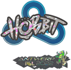 Sticker | Hobbit (Glitter) | Antwerp 2022 image