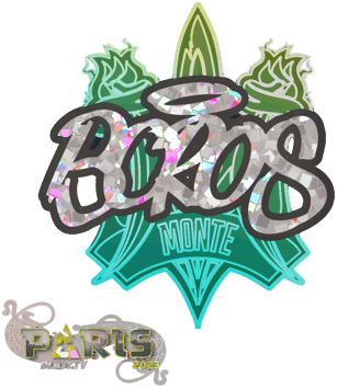 Sticker | BOROS (Glitzer) | Paris 2023