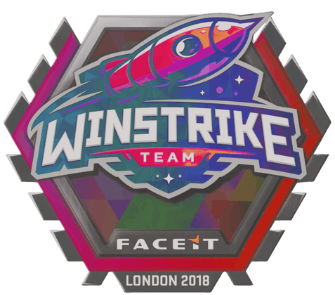 Sticker | Winstrike Team (Holo) | Londres 2018
