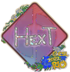 Sticker | HexT (Glitter) | Rio 2022