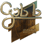 Sticker | gob b (Gold) | Boston 2018