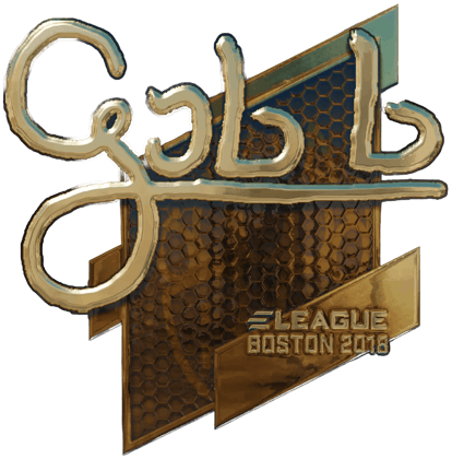 Sticker | gob b (kulta) | Boston 2018
