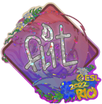 Sticker | FL1T (Glitter) | Rio 2022