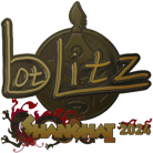 Sticker | bLitz (Gold) | Shanghai 2024 image
