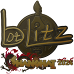 Sticker | bLitz (Gold) | Shanghai 2024