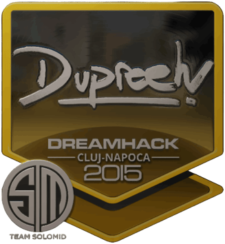 Sticker | dupreeh (Foil) | Cluj-Napoca 2015