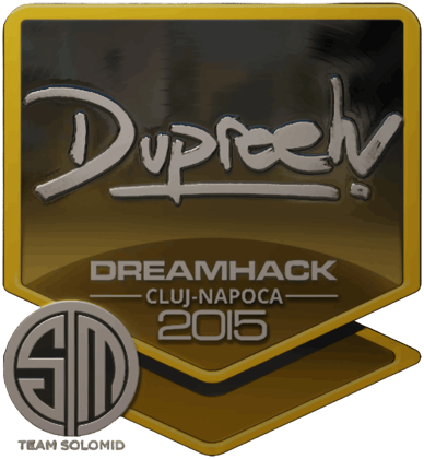 Sticker | dupreeh (Foil) | Cluj-Napoca 2015