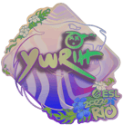 Sticker | yuurih (Holo) | Rio 2022 image