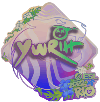Sticker | yuurih (Holo) | Rio 2022