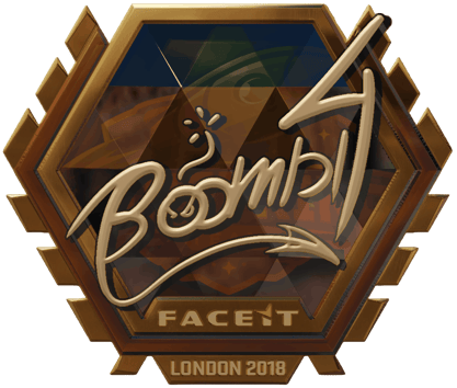 Sticker | Boombl4(금박) | 런던 2018