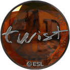 Sticker | twist (Foil) | Katowice 2019 image