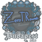 Sticker | ztr | Budapest 2025 Sticker | ztr | Budapest 2025 image