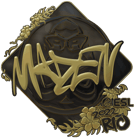 Sticker | maden (Gold) | Rio 2022 image
