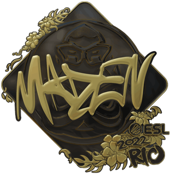 Sticker | maden(금박) | 리우데자네이루 2022