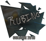 Sticker | RUBINO (Foil) | Cologne 2016 image