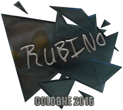 Sticker | RUBINO (reflectante) | Colonia 2016
