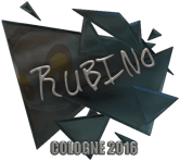 Sticker | RUBINO (Foil) | Cologne 2016