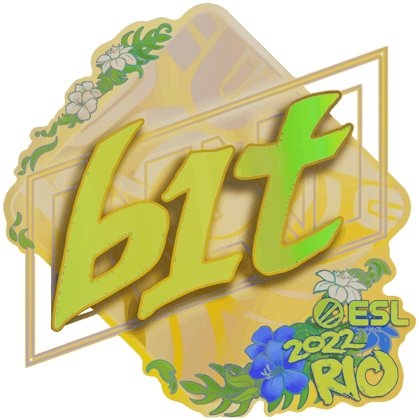 Sticker | b1t(全息)| 2022年里约热内卢锦标赛