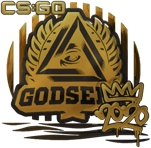 Sticker | GODSENT (Gold) | 2020 RMR