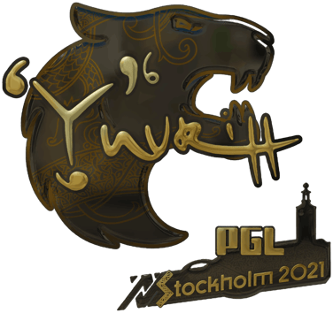 Sticker | yuurih (dorada) | Estocolmo 2021