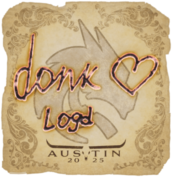 Sticker | donk | Austin 2025