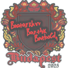 Sticker | Bart4k | Budapest 2025 Sticker | Bart4k | Budapest 2025 image